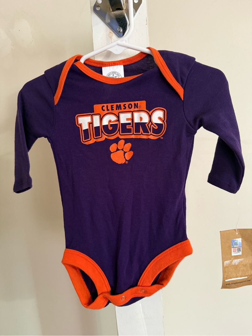 NWT Rivalry Threads Clemson Tigers Romper